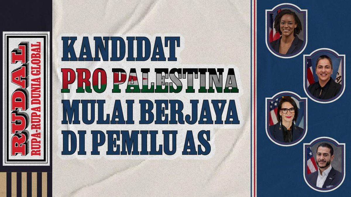 RUDAL: Kandidat Pro Palestina Mulai Berjaya di Pemilu AS