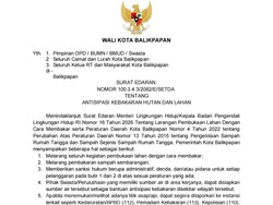 Karhutla Meluas, Warga Balikpapan Dilarang Buka Lahan dengan Api