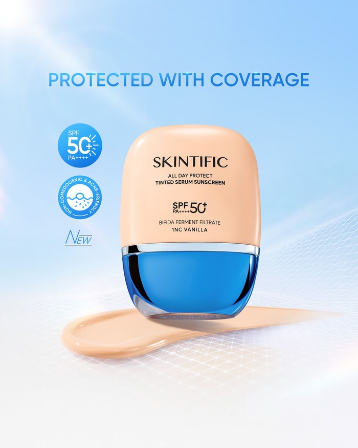 Mengenal All Day Protect Tinted Serum Sunscreen SPF 50+ PA++++