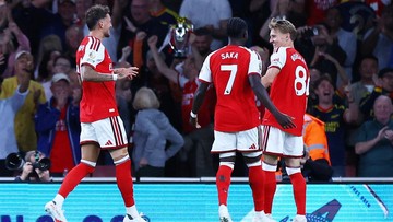 Update Eksklusif Olahraga CNN : FOTO: Pesta Gol Arsenal di Awal Musim Liga Inggris