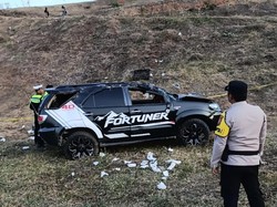 Fortuner Jatuh ke Jurang 40 Meter di Wisata Paralayang Sigi, Sopir Tewas