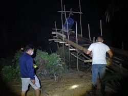 Sungai Semandang Keruh Diduga Imbas PETI, Polisi Amankan Peralatan Tambang