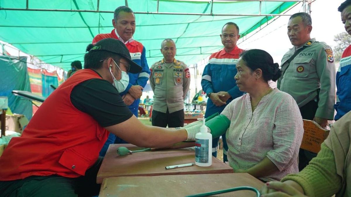 Pertamina Buka Posko Kesehatan Gratis untuk Pengungsi di Reo, NTT