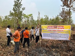 Motif Pria Senter Pelaku Karhutla di Kalteng: Mau Buka Lahan