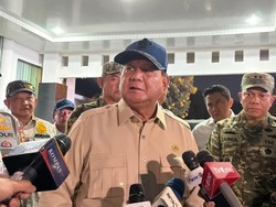Prabowo Yakin Kahurtla Teratasi: Berapa Tahun Lalu Lebih Parah Kita Mampu Atasi