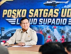 Prabowo Pimpin Ratas Penanganan Karhutla: Saya Datang Lihat Keadaan Nyata