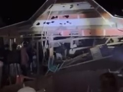 Rumah Pelaku Pembunuhan Wanita di Anggareja Enrekang Dirusak Massa