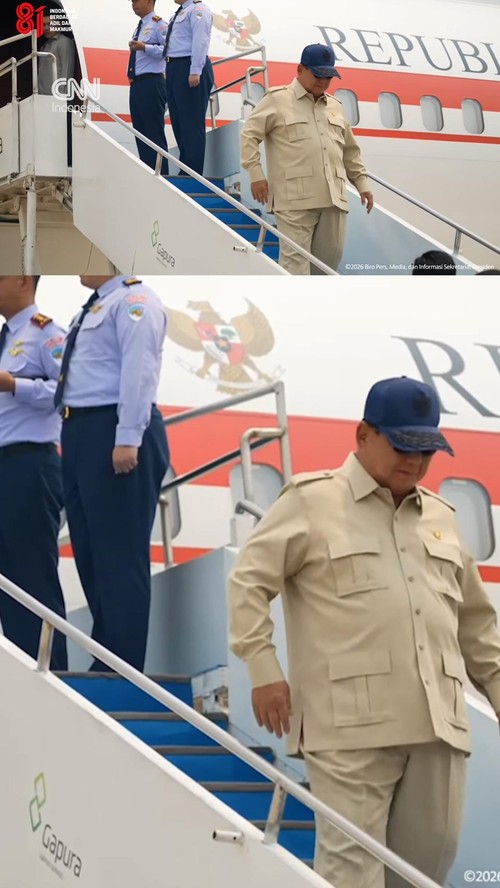 thumbnail video prabowo ke kalimantan