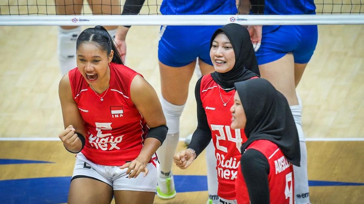 Klasemen AVC Women's Continental usai Indonesia Lumat Kazakhstan
