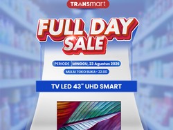 Cuma di Transmart Full Day Sale Beli TV 43 Bisa Semurah Ini