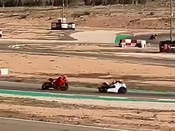 Momen Langka! Veda Ega Latihan Bareng Marc Marquez di Spanyol