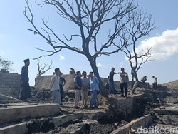 Pemkab Mulai Pikirkan Pola Pemulihan Pascakebakaran Hebat di Desa Sade Lombok