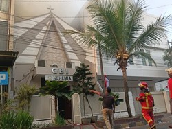Gereja di Cianjur Terbakar, Diduga Akibat Korsleting AC