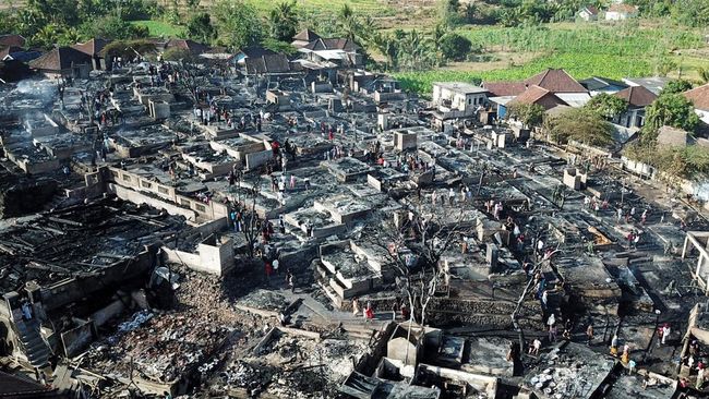 129 Rumah Adat Sade Ludes Terbakar, Ini Makna Filosofis Arsitekturnya