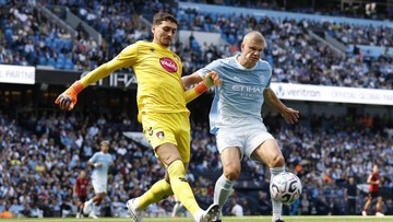 Update Eksklusif Olahraga CNN : Hasil Liga Inggris: Haaland Buntu, Man City Menang Susah Payah