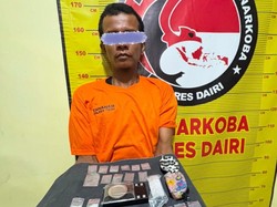 Kedapatan Simpan Sabu di Kaus Kaki, Pria di Dairi Diringkus Polisi