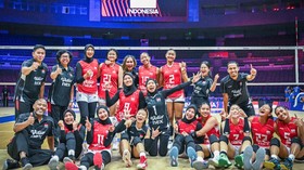 Potret kemenangan Srikandi Indonesia di laga perdana AVC Womens Continental 2026