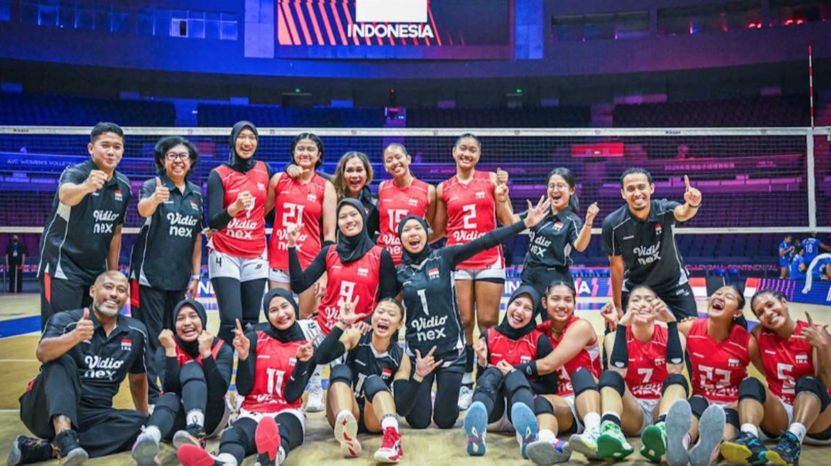 Ranking Voli Putri Indonesia Meroket setelah Gebuk Kazakhstan