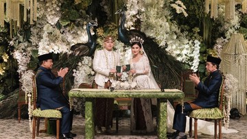 President Prabowo Attends Wedding of Chief Secretary, Serves as Witness Alongside Former President Jokowi