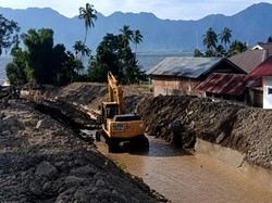 Rehabilitasi Sungai dan Irigasi Pascabencana Sumatera Terus Dipercepat