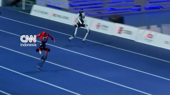 Robot Humanoid Kalahkan Rekor 100 Meter Usain Bolt