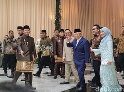 Video: Maruf Amin hingga Zulhas Hadiri Resepsi Sespri Prabowo di JCC