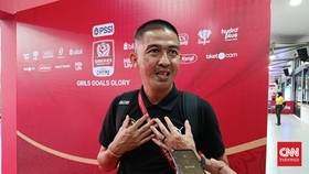 Pelatih Malaysia U-16 Fairuz Montana.