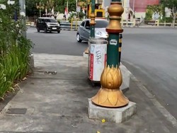 Pedestrian Kayutangan Heritage Malang Dikritik Kotor dan Bau