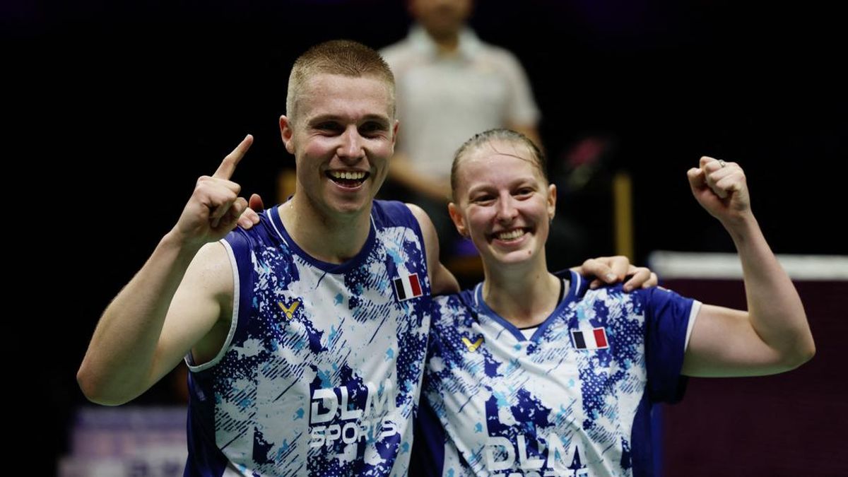 FOTO: Prancis Selangkah Lagi Punya Juara Dunia Badminton