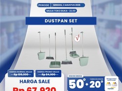 Transmart Full Day Sale! Alat Kebersihan Jadi Semurah Ini