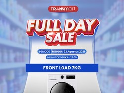 Diskon Gede Mesin Cuci Front Load di Transmart Full Day Sale