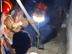 Wanita Tercebur Sumur 17 Meter di Bogor, Selamat Usai Dievakuasi Damkar