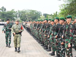 Prabowo Kunjungi Lokasi Karhutla di Muara Sugih, 1.200 Personel Disiagakan
