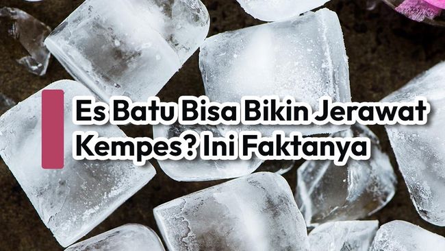 Es Batu Bisa Bikin Jerawat Kempes? Ini Faktanya