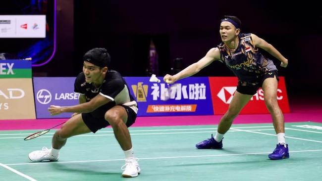 Fajar Alfian/Muhammad Shohibul Fikri juara Denmark Open 2026.