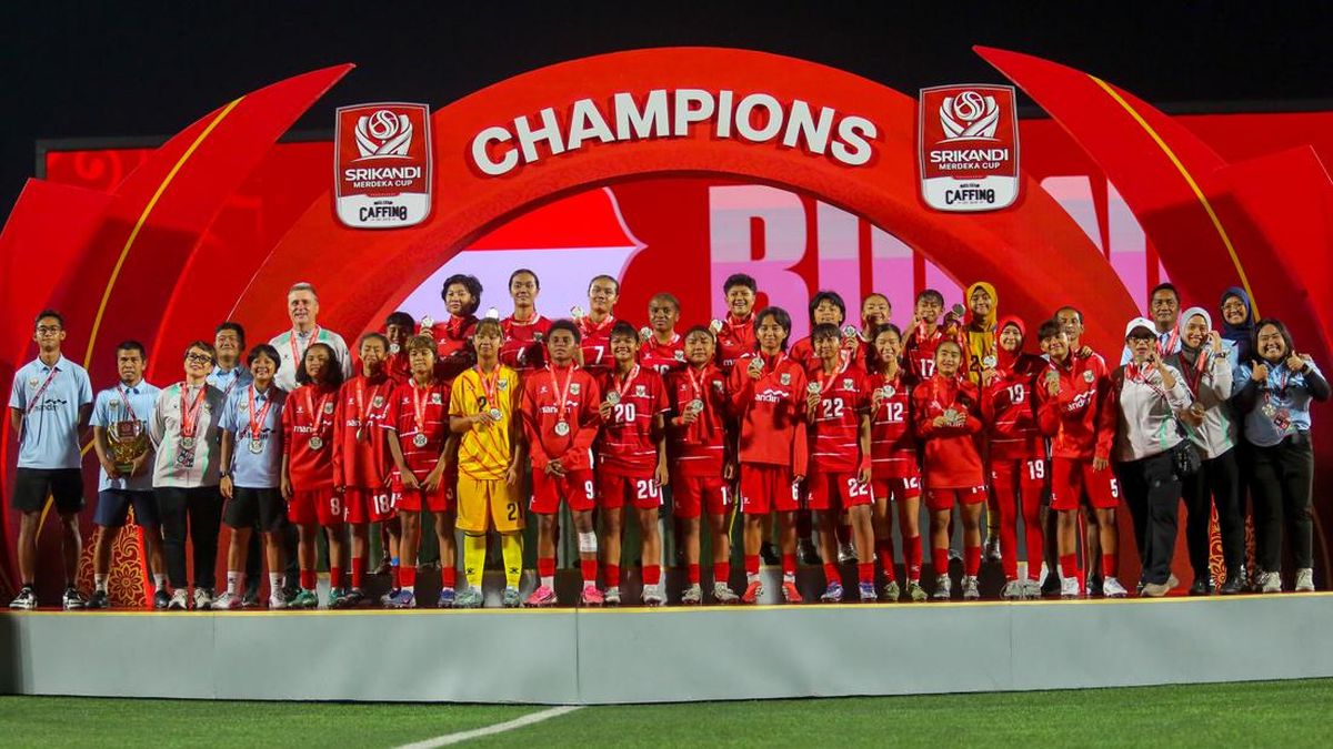 FOTO: Garuda Pertiwi U-16 Runner Up Srikandi Merdeka Cup 2026