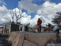 Kebakaran Desa Adat Sade: 75 Rumah-69 Art Shop Hangus, Kerugian Rp 34 M