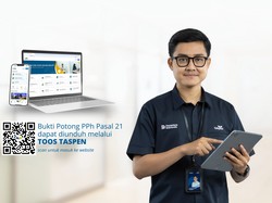 Kini Bukti Potong Pajak Pensiunan Dapat Diunduh Melalui TOS TASPEN!
