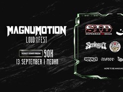 Feast. hingga Seringai Siap Ramaikan Magnumotion Loudfest 2026 Medan, Amankan Tiketmu Sekarang!