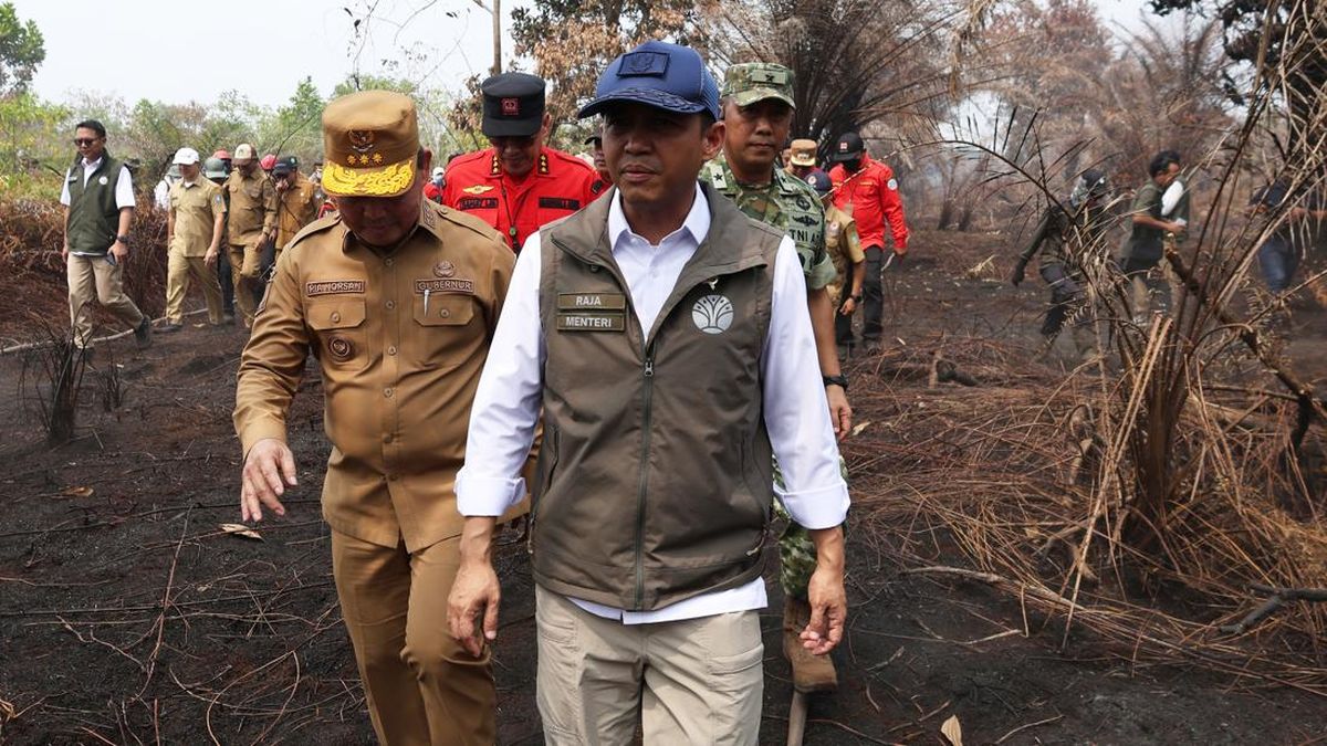 Menhut Raja Juli Wanti-wanti Karhutla di Puncak El Nino September