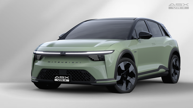 Mobil listrik Mitsubishi ASX VR-e yang disiapkan untuk pasar Australia dan Selandia Baru.