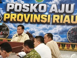 Prabowo Minta Polisi-Jaksa Usut Korporasi Terlibat Karhutla: Cabut Izinnya