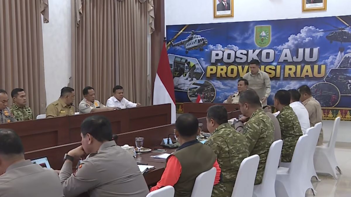 Prabowo Perintahkan Bangun Sumur Bor Air di Hotspot Karhutla Riau