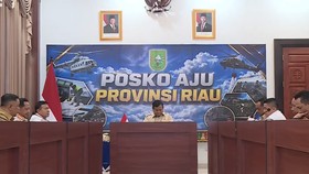 Presiden Prabowo Tiba di Pekanbaru, Turun Langsung Tangani Karhutla, 24 Agustus 2026