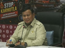 Prabowo Kirim 500 Pompa hingga 100 Motor Trail Tangani Karhutla Sumsel