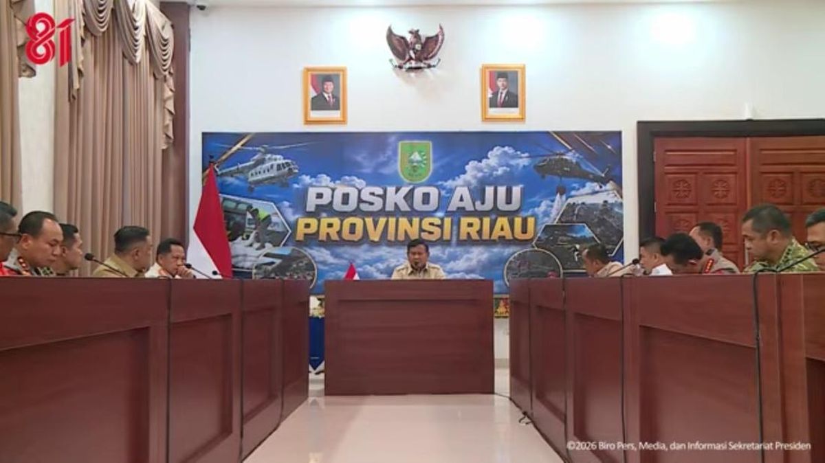 Rapat dengan Presiden, Tito Dorong Pencegahan Karhutla Riau Diperkuat