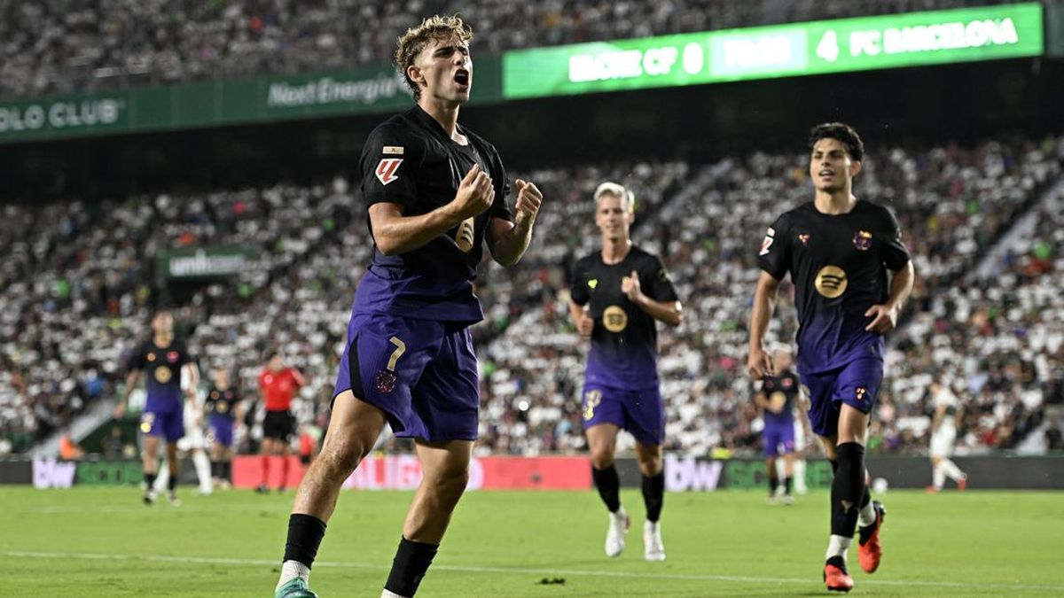 Hasil Liga Spanyol: Barcelona Bantai Elche 5-0, Raphinha-Fermin Brace