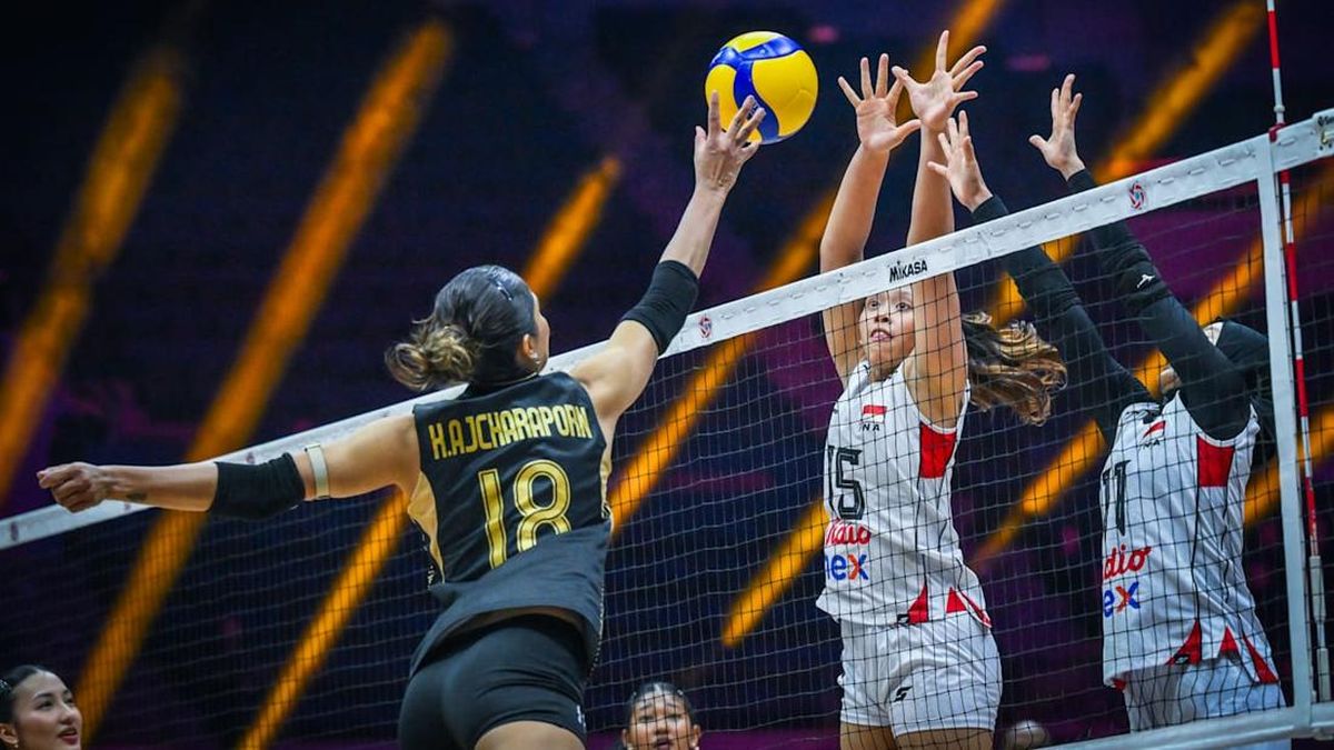Klasemen AVC Women's Contintental 2026 usai Indonesia Dihajar Thailand