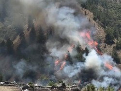 Sempat Padam, Titik Api Baru Kembali Muncul di Gunung Nona Enrekang