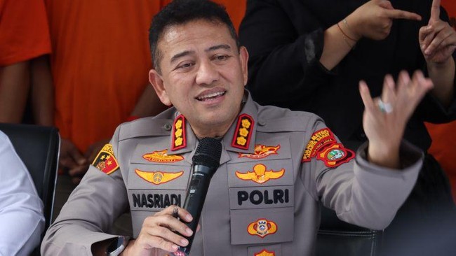 Kapolres Metro Jakarta Barat Kombes Pol Nasriadi.